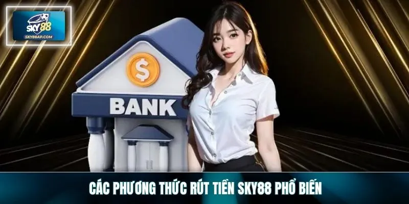 Các phương thức rút tiền SKY88 phổ biến