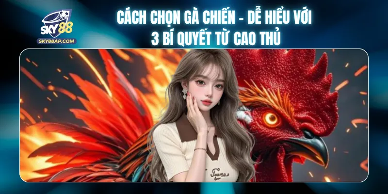 Cách Chọn Gà Chiến - Dễ Hiểu Với 3 Bí Quyết Từ Cao Thủ
