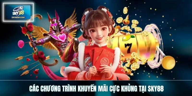 Các chương trình khuyến mãi cực khủng tại SKY88