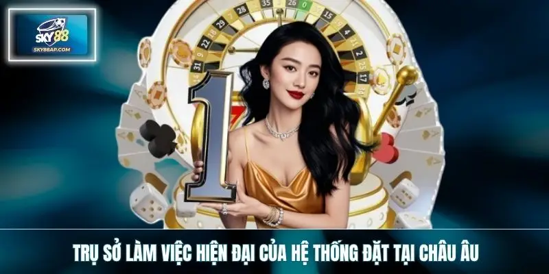 Trụ sở làm việc hiện đại của hệ thống đặt tại châu Âu